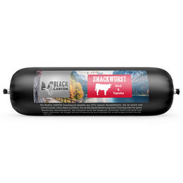 Produktbild von Black Canyon Snackwurst Rind Belohnungssnack für Hunde 0,4kg