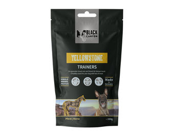Produktbild von Black Canyon Trainers Yellowstone Belohnungssnack für Pferde 250g