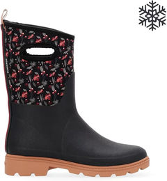 Produktbild von Black Fox Soane Reitstiefel Unisex Schwarz Waterproof aus Naturkautschuk für Winter Größe 38