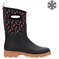 Produktbild von Black Fox Soane Reitstiefel Unisex Schwarz Waterproof aus Naturkautschuk Größe 40