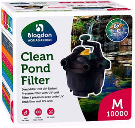 Blagdon Aquagarden Clean Pond Filter M 10000 Druckfilter mit UV-Klärer für Teichwasser inklusive Clean Pond Pods – Bild 1 von 1