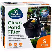 Produktbild von Blagdon Aquagarden Clean Pond Filter S 7000 Druckfilter mit UV-Klärer für klares Teichwasser inklusive Clean Pond Pods