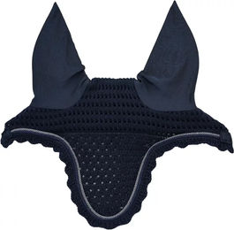 Produktbild von Blaue Kurzhaube für Pferde HFI für Vollblut