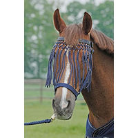 Produktbild von Blaues Fliegenkordelband für Busse und Ponys