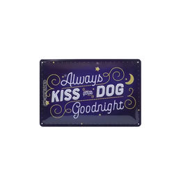 Produktbild von Blechschild Nostalgic-Art Kiss your dog