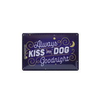 Produktbild von Blechschild Nostalgic-Art Kiss your dog