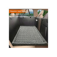 Produktbild von BlingBin Autoschondecke für Hunde Grau Rutschfeste Hundematte für die Rückbank 130x63cm