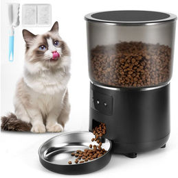 BlingBin Intelligenter Katzenfutterautomat mit App-Steuerung und WiFi 4L Schwarz – Bild 1 von 5