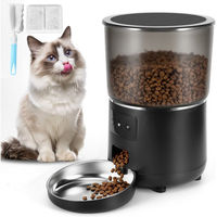 Produktbild von BlingBin Intelligenter Katzenfutterautomat mit App-Steuerung und WiFi 4L Schwarz