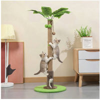 Produktbild von BlingBin Kratzsäule für Katzen aus Sisal mit Spielball 84 cm hoch