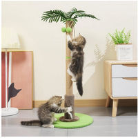Produktbild von BlingBin Kratzsäule für Katzen aus Sisal mit Spielball 84 cm hoch