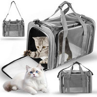 Produktbild von BlingBin Tiertransporttasche faltbare Transportbox für Hunde und Katzen bis 18 kg