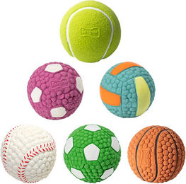 Blinkit Interaktives Spielball-Set aus Latex mit Geräusch zur Zahnpflege für Haustiere – Bild 1 von 1