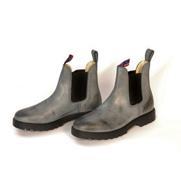 Produktbild von Blue Heeler Damen Reitstiefel Meryl aus Leder in Grau Größe 40 wasserabweisend