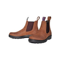 Produktbild von Blue Heeler Unisex Chelsea Boot Brisbane aus Leder in Braun Größe 45 wasserabweisend