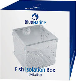 Produktbild von Blue Marine Fisch Isolationsbox für Meerwasser aus Kunststoff Blau Transparent 15 cm