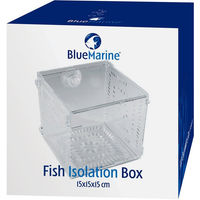 Produktbild von Blue Marine Fisch Isolationsbox für Meerwasser aus Kunststoff Blau Transparent 15 cm