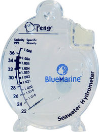 Produktbild von Blue Marine Hydrometer Wassertester für Meerwasser aus Kunststoff