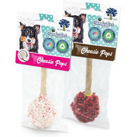 Produktbild von Blue Tree Cheesie Pop Himbeere & Kokos Kausnack für Hunde getreidefrei glutenfrei ohne Zucker 2 x 45 g