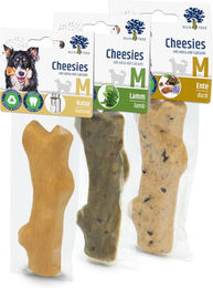 Produktbild von Blue Tree Cheesies Kausnack Mixpack Getreidefrei und Glutenfrei mit Ente und Lamm 3 x 50 g