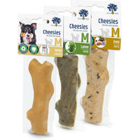 Produktbild von Blue Tree Cheesies Kausnack Mixpack Getreidefrei und Glutenfrei mit Ente und Lamm 3 x 50 g