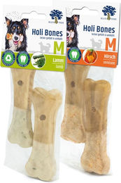Produktbild von Blue Tree Holi Bones Kauknochen Lamm und Hirsch Größe M getreidefrei und glutenfrei
