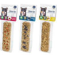 Produktbild von Blue Tree Zahnpflege-Snack Chew-Bar 3 Stück Strawberry Milkshake, Walnut Crumble, Blueberry Crisp getreidefrei und glutenfrei