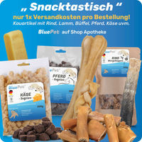 Produktbild von BluePet Kauartikel für Hunde Pferdekopfhaut Monoprotein Hypoallergen 150g