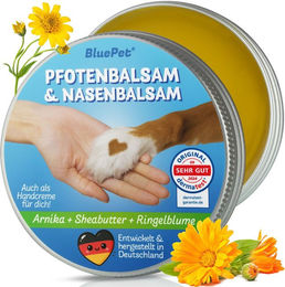 BluePet Pfotenbalsam für Hunde zur natürlichen Pflege von rissigen und trockenen Pfoten 50g – Bild 1 von 4