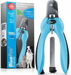 BluePet Profi Krallenschere für Hunde verstellbar in Blau – Bild 1 von 4