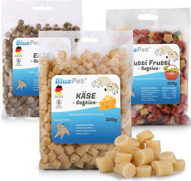 BluePet Softies Hundeleckerli Pferd Belohnungssnack für alle Altersstufen 200g – Bild 1 von 4