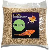 Produktbild von Blumixx Teichsticks Premium Fischfutter für Goldfische und Koi ohne tierisches Protein 10L