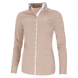 Bluse Fior da Liso für Damen in Beige und Weiß – Bild 1 von 1