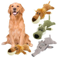 Produktbild von Blusmart Hundekauspielzeug aus Baumwolle mit Quietschefunktion für kleine und mittelgroße Hunde zur Zahnpflege 1-tlg