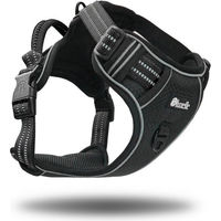 Produktbild von Bluzelle Hundegeschirr Anti-Zug mit Tasche und Griff für kleine Hunde XS Reflektierend und Atmungsaktiv