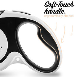 Bluzelle Rollleine für Hunde aus Nylon mit Reflektor und Einhand-Bremssystem Größe S - 5 m – Bild 1 von 9