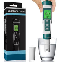 Produktbild von BMUT 8in1 Digitales pH Messgerät Wassertester für Süß- und Salzwasseraquarien sowie Pool und Trinkwasser