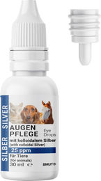 Produktbild von BMUT Augenreiniger Augentropfen mit kolloidalem Silber für Hunde und Katzen