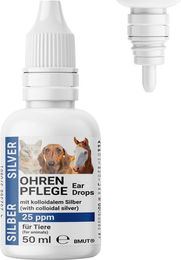 Produktbild von BMUT Ohrenreiniger für Hunde und Katzen mit kolloidalem Silber 50 ml