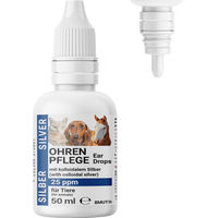 Produktbild von BMUT Ohrenreiniger für Hunde und Katzen mit kolloidalem Silber 50 ml