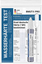 Produktbild von BMUT Wassertester zur Bestimmung der Wasserhärte mit Titrierlösung