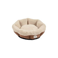 Produktbild von Bobby Douce Katzenkissen und Hundebett aus Plüsch Beige 45 x 45 x 14 cm