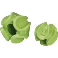 Produktbild von Bobby Gummispielzeug WAVE Small Grün Kauspielzeug zur Zahnpflege für kleine Hunde
