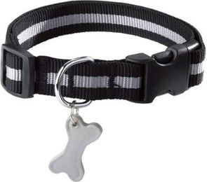 Bobby Halsband Arlequin Schwarz aus Nylon 25-40 cm – Bild 1 von 1