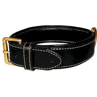 Produktbild von Bobby Halsband Classic Haute Finition Leder Schwarz 70 cm