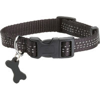 Produktbild von Bobby Halsband Safe aus Nylon Schwarz 42-70 cm