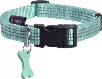 Bobby Halsband Safe für Hunde aus Nylon in Türkis 32-52 cm – Bild 1 von 4