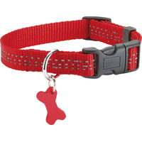 Produktbild von Bobby Halsband Safe Rot Gurtband 32-52 cm