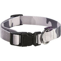 Produktbild von Bobby Hundehalsband Camouflage Grau 18-28 cm