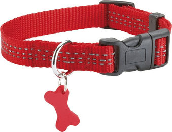 Bobby Hundehalsband Safe Rot Gurtband 71 cm - 78 cm – Bild 1 von 1